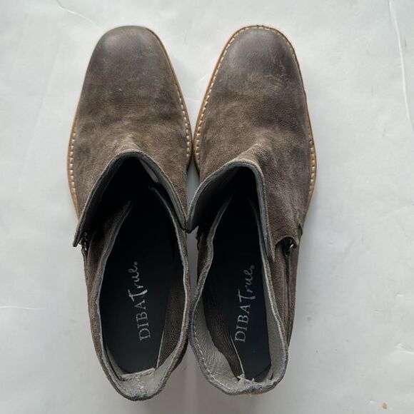 Diba True Women’s Casp Ian Pull On Dark Gray Ankle Boot Size 7.5 Boho Bootie - Picture 8 of 13